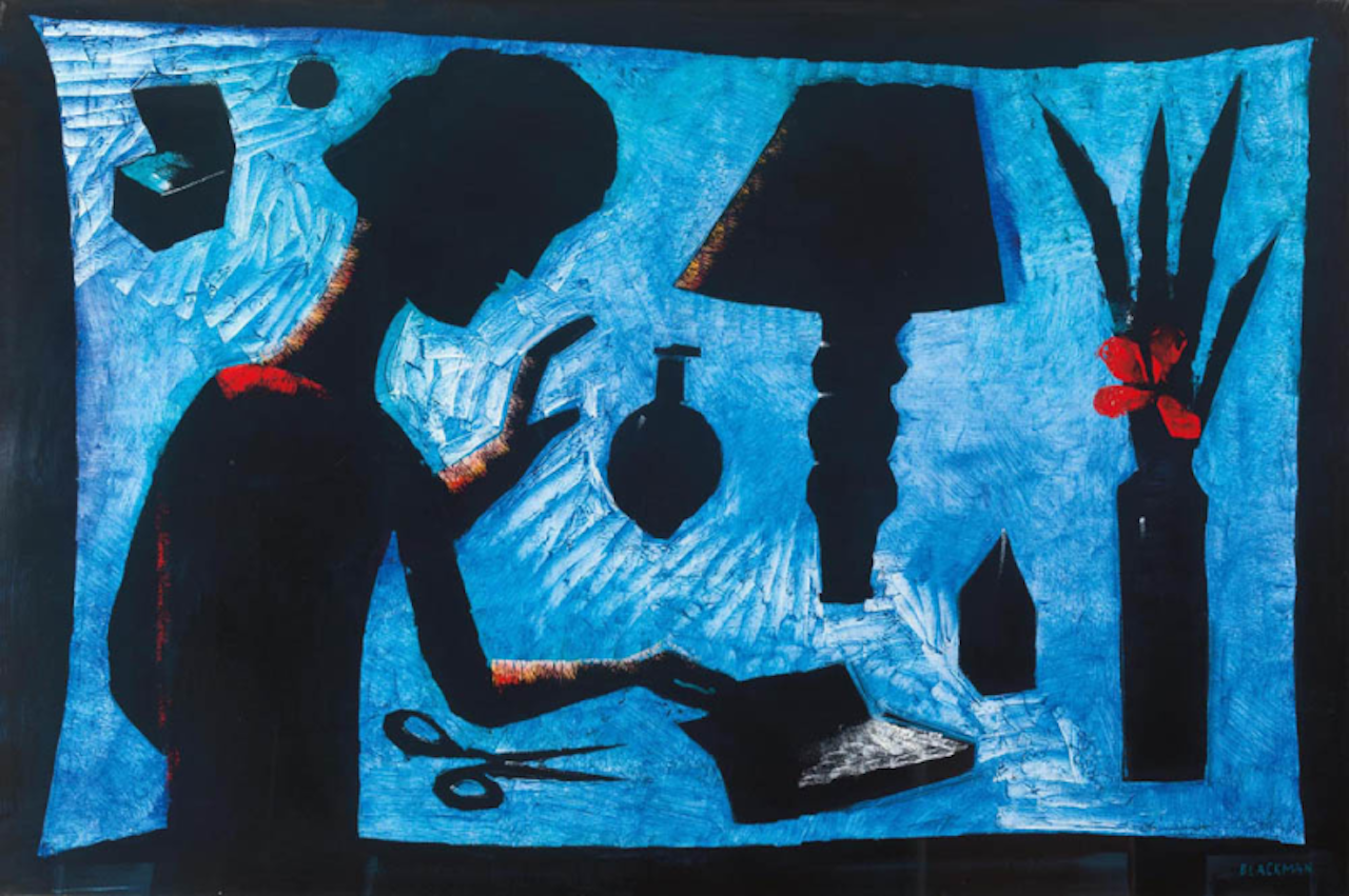 Girl at Table; by Charles Blackman