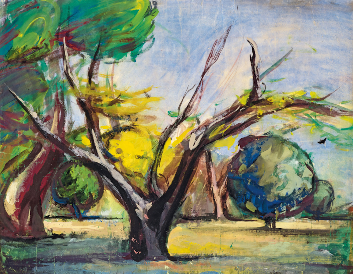 The Old Fir, Lilydale by Frederick Ronald Williams