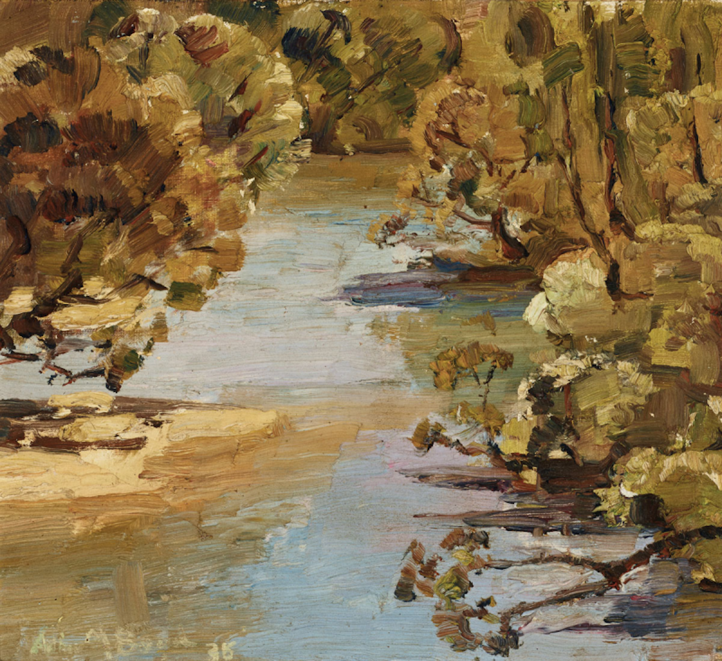 The Yarra at Warrandyte by Arthur Merric Bloomfield Boyd