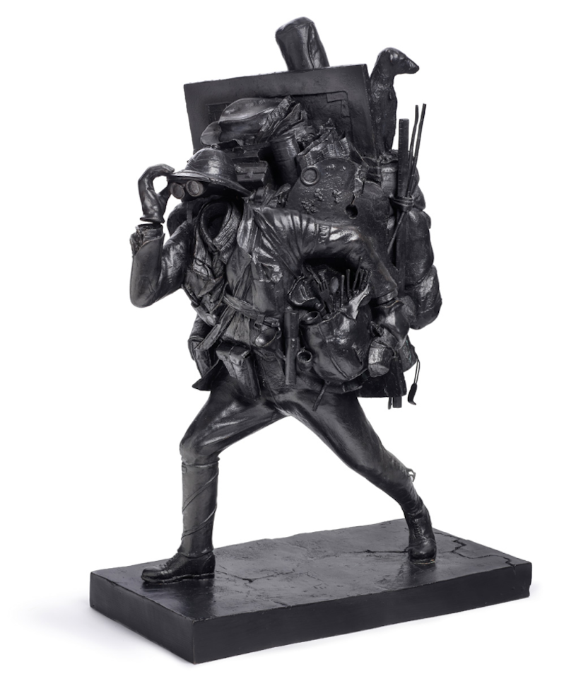 The Histrionic Wayfarer (after Bosch) by Tim Storrier