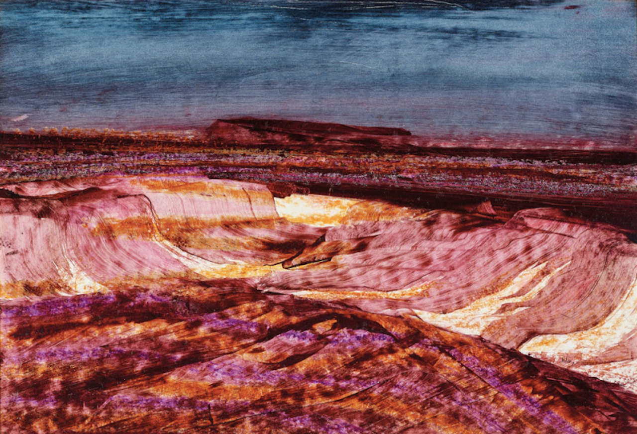 Central Australian Landscape by Sidney Nolan