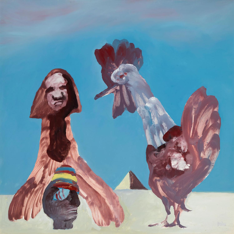 Notes for Oedipus by Sidney Nolan