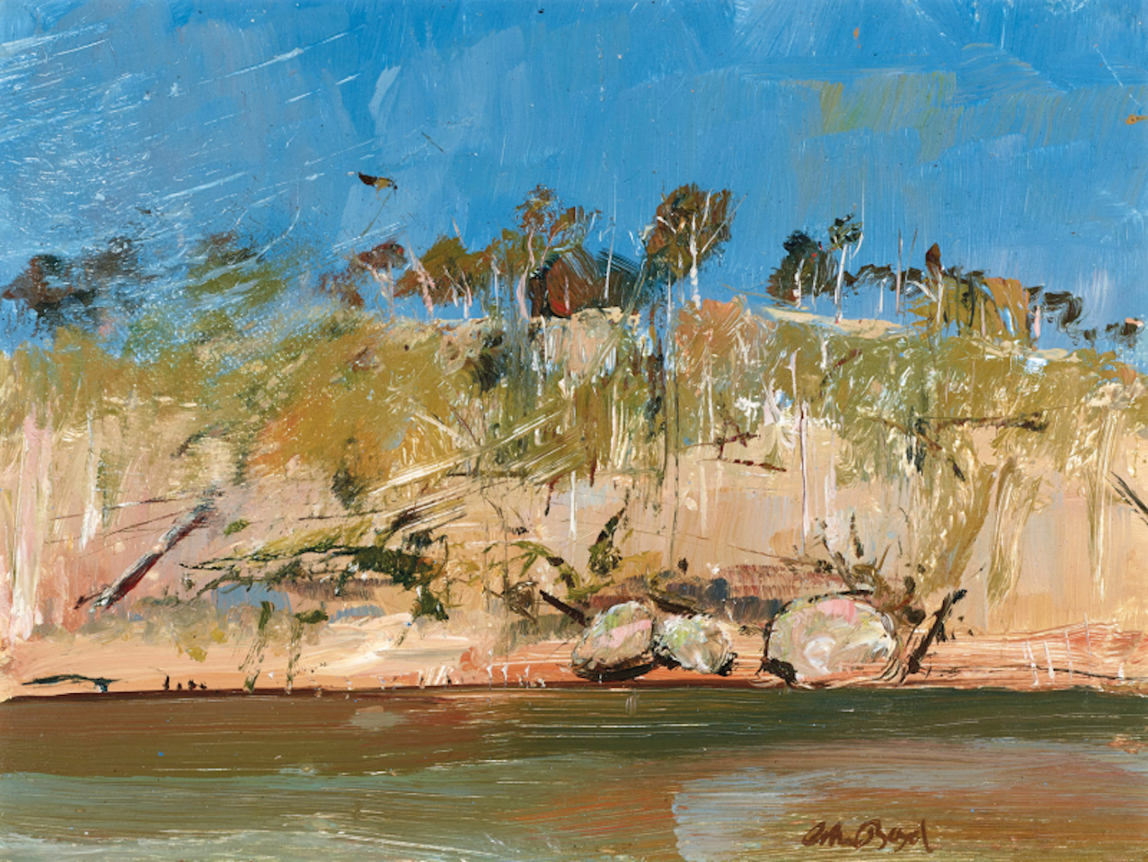 Blue Sky, Shoalhaven by Arthur Merric Bloomfield Boyd
