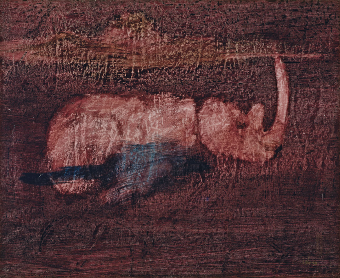 Rhinoceros by Sidney Nolan