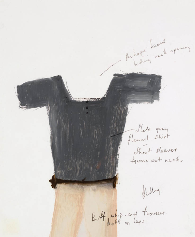 Untitled (Kelly Costume Design) by Sidney Nolan