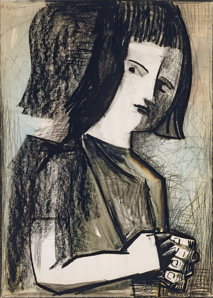 Girl in Shadow by Charles Blackman