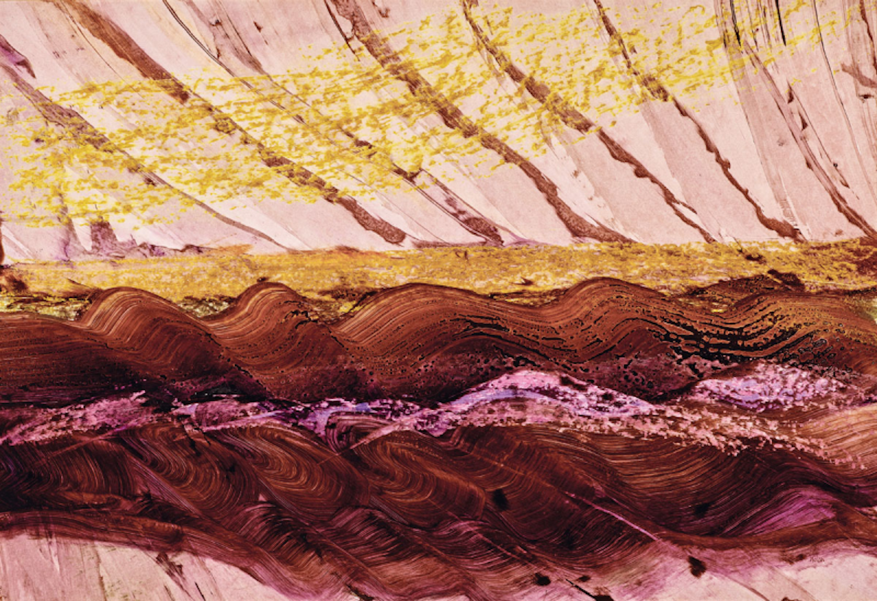 Central Australian Landscape by Sidney Nolan