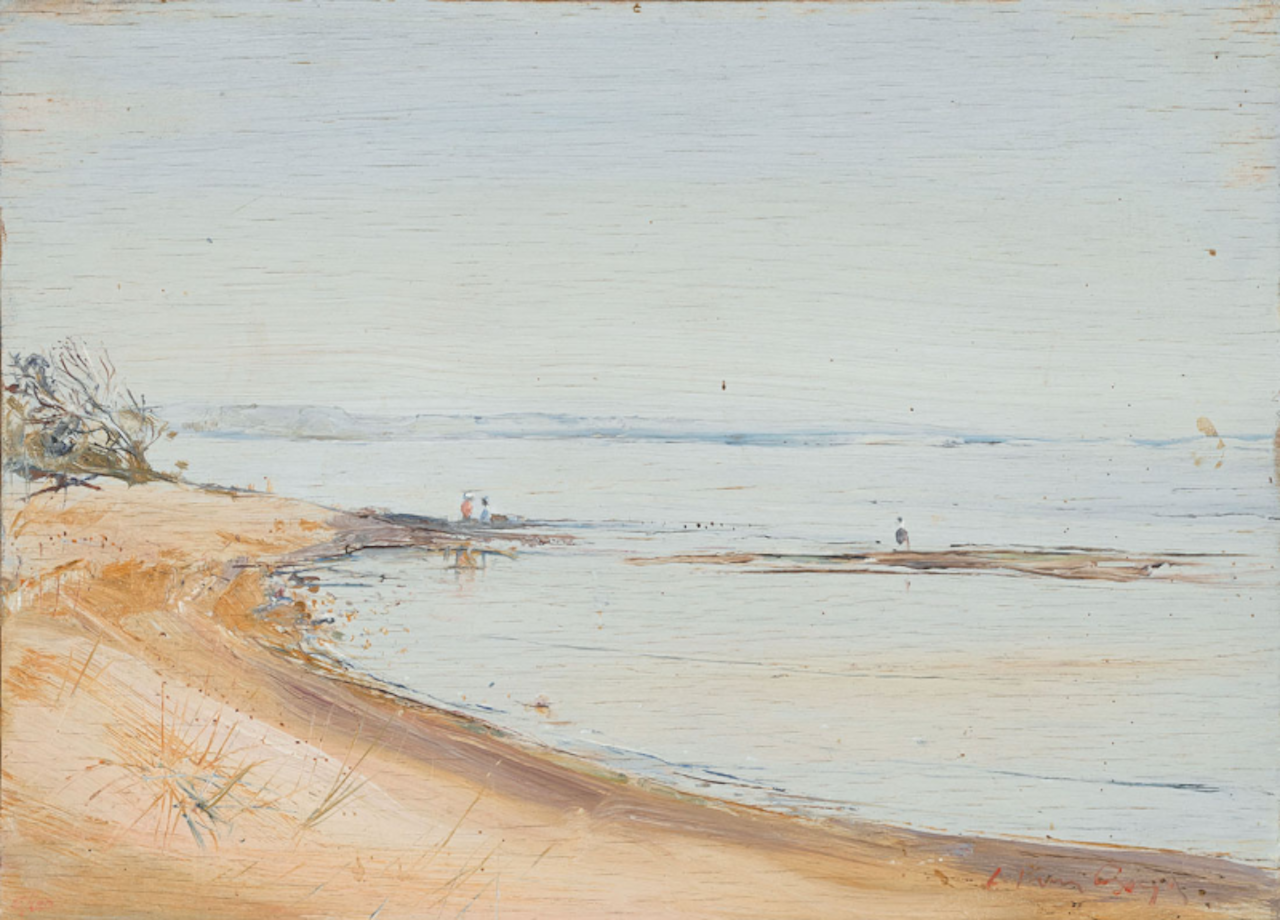 Gathering Shells by Arthur Merric Bloomfield Boyd