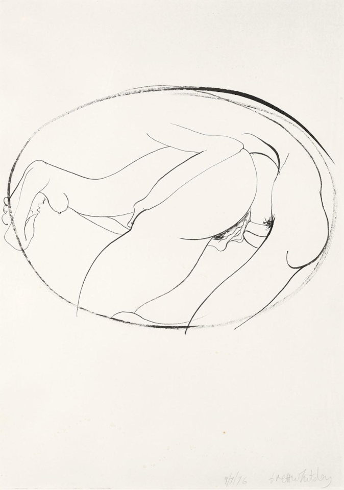 Untitled (Erotic Drawing) by Brett Whiteley