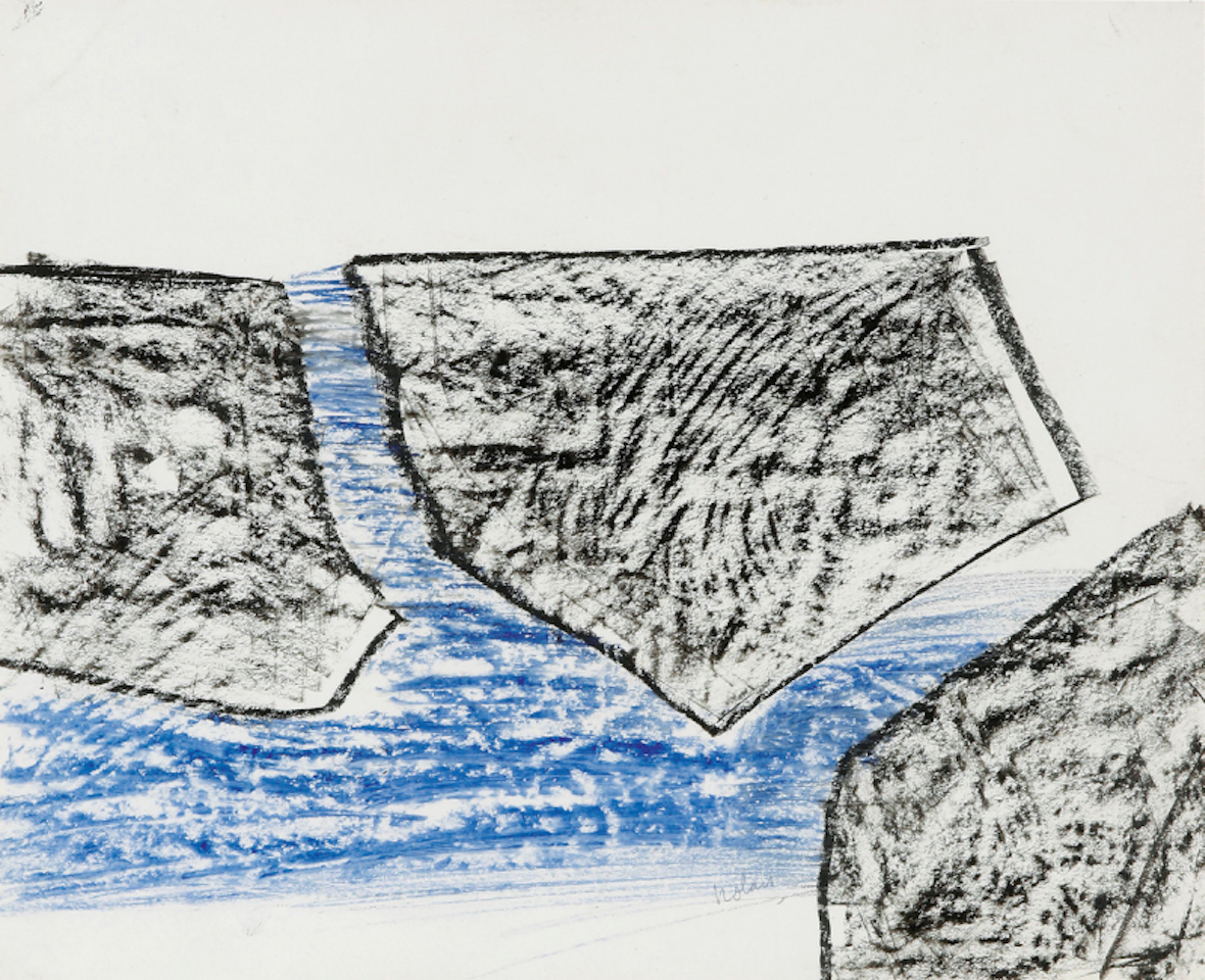 Sea and Shapes by Sidney Nolan