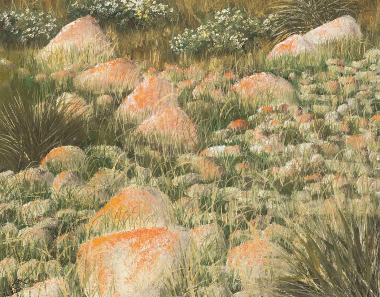 Red Rocks II; c1978 by Lin Onus