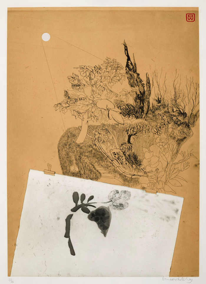 Garden in Rome by Brett Whiteley