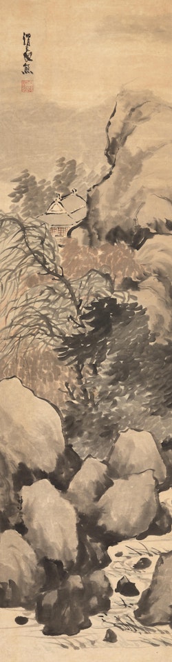 Stormy Weather in the Mountains by Ren Xiong