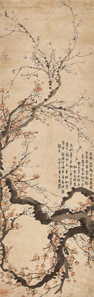 Plum Blossoms by Jin Nong