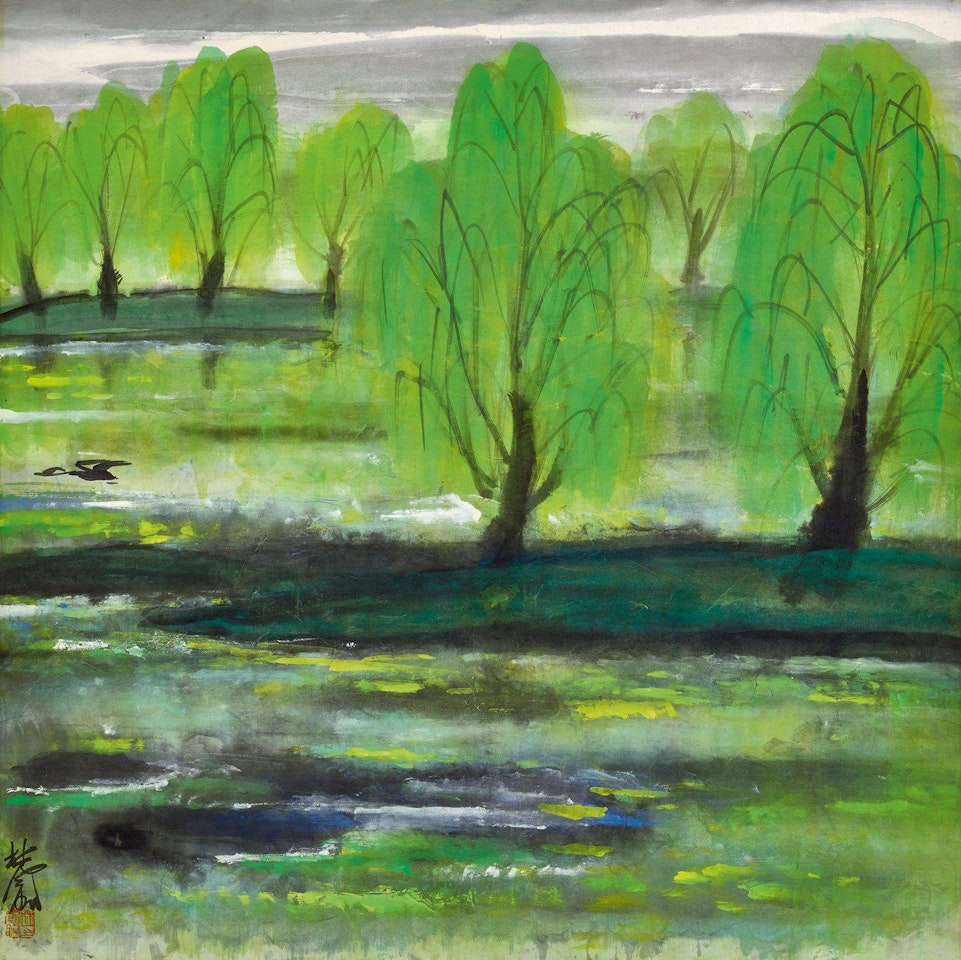 WEST LAKE by Lin Fengmian