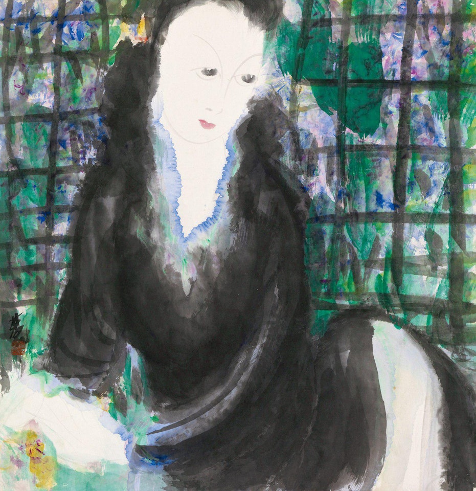 PORTRAIT OF LIN by Lin Fengmian