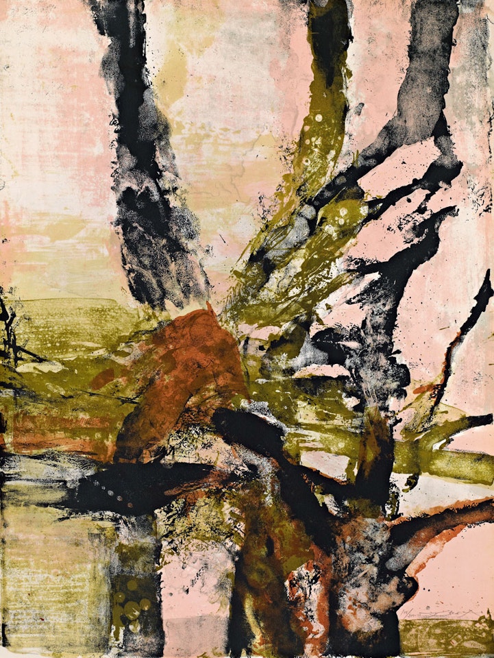OLYMPIC GAMES, SEOUL by Zao Wou-Ki