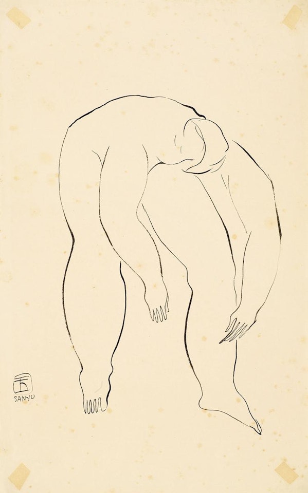 STOOPING NUDE by Sanyu
