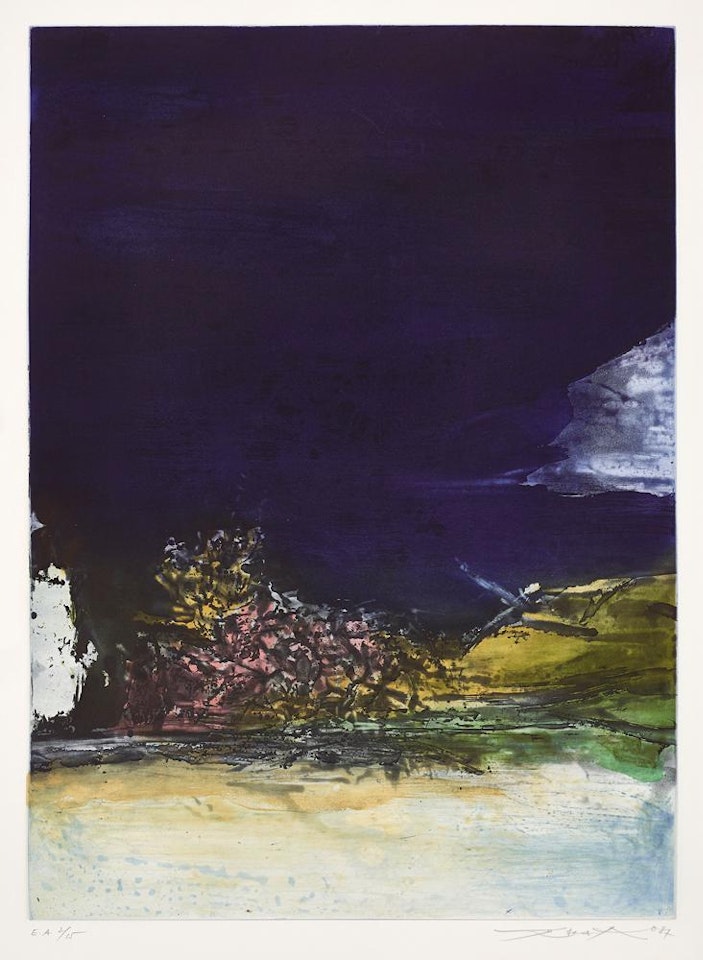 UNTITLED by Zao Wou-Ki