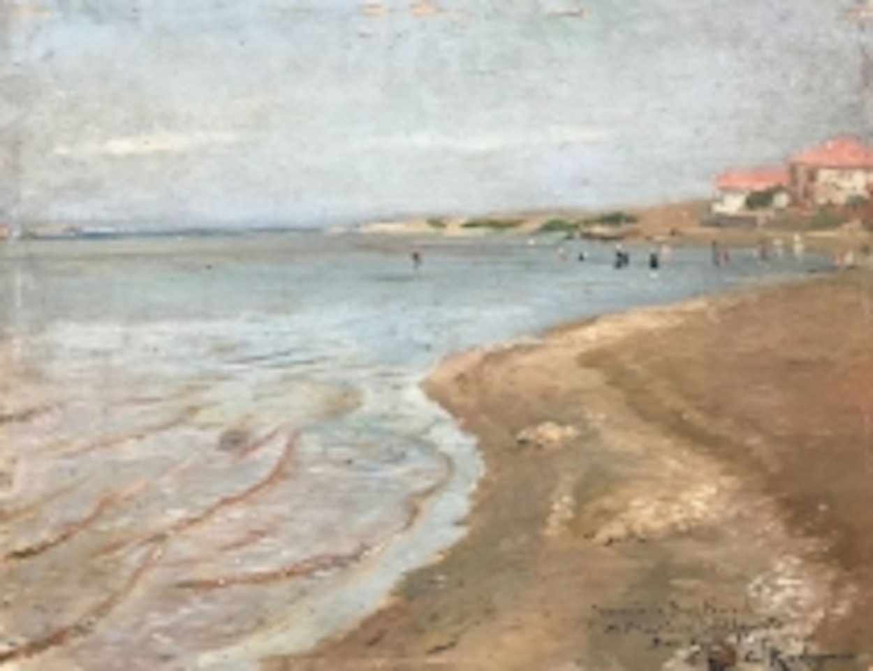 Seaside in Sidi Ferruch by Georges Antoine Rochegrosse
