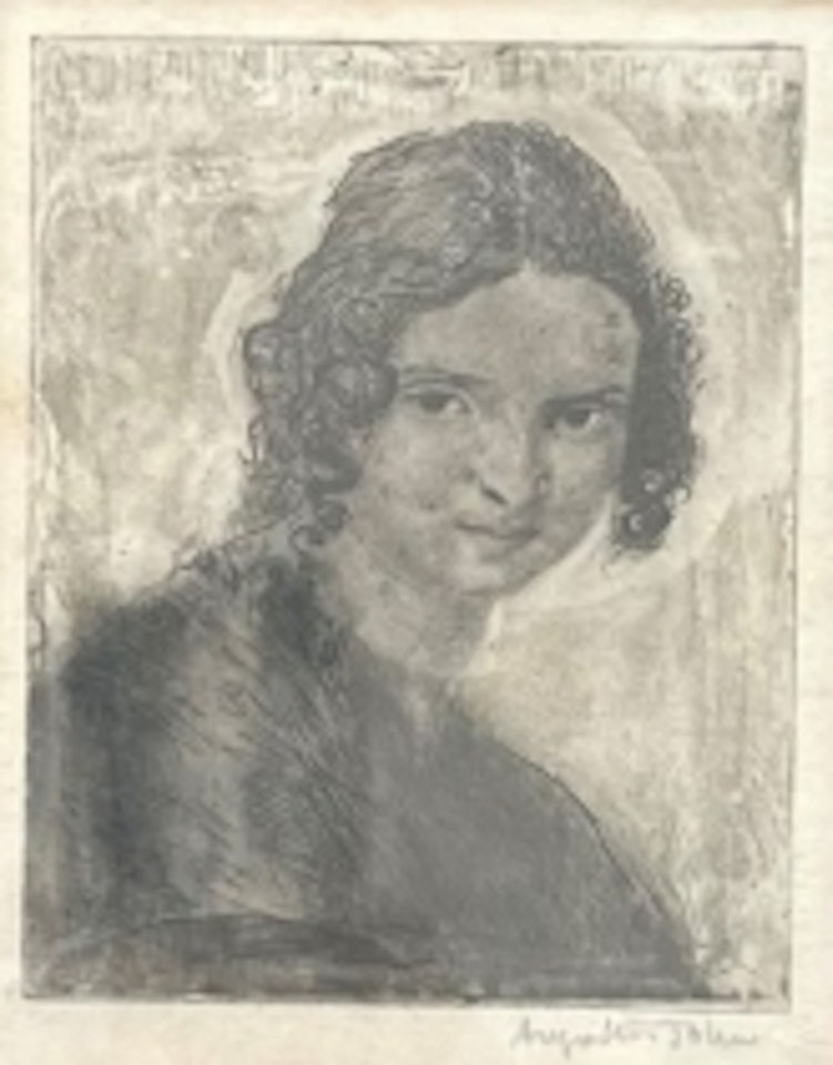 Portrait of a woman by Augustus Edwin John