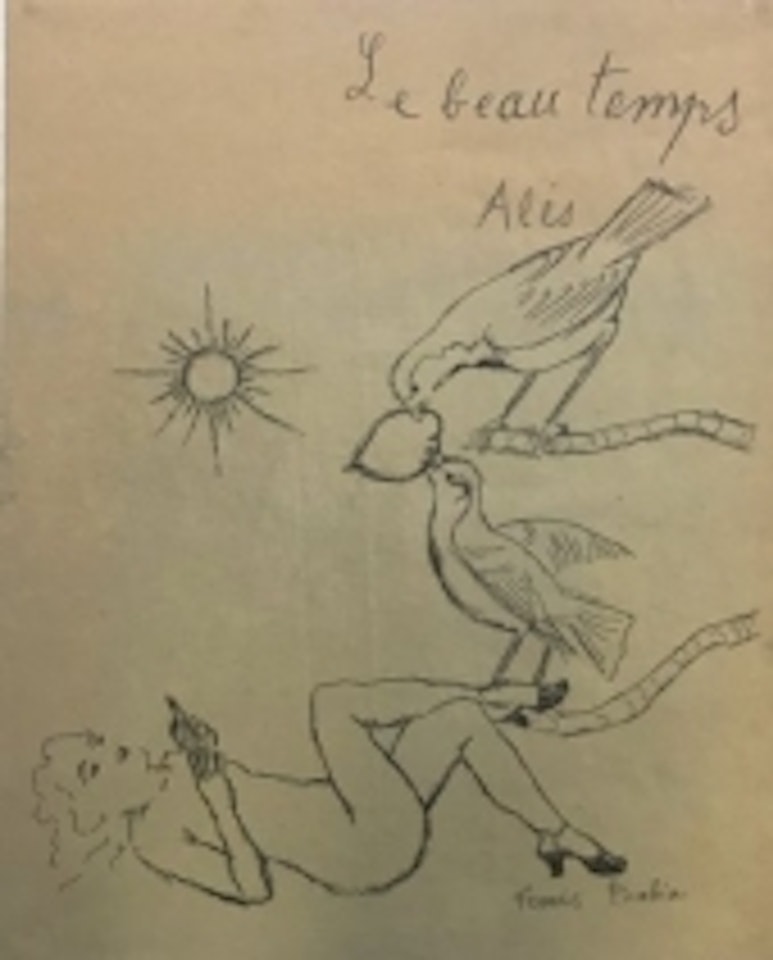 "Le beau temps Alès" by Francis Picabia