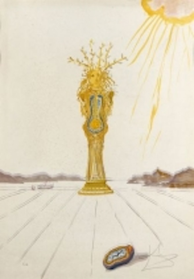 Barometer woamn by Salvador Dali