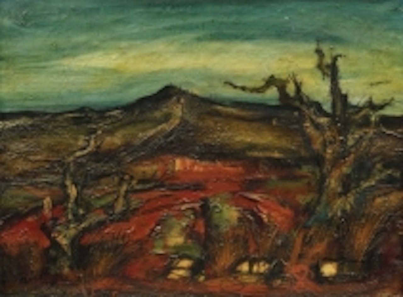 Provencal landscape by Franz Priking
