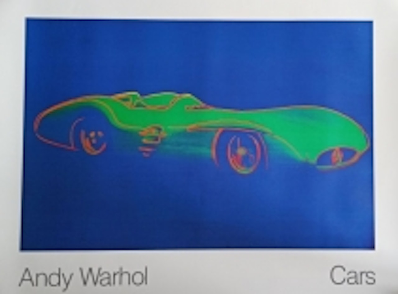 after Mercedes-Benz Formula 1 by Andy Warhol