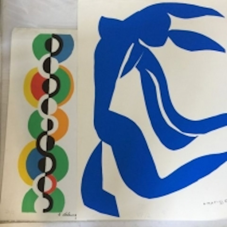 Blue Nude (from After a collage) by Henri Matisse