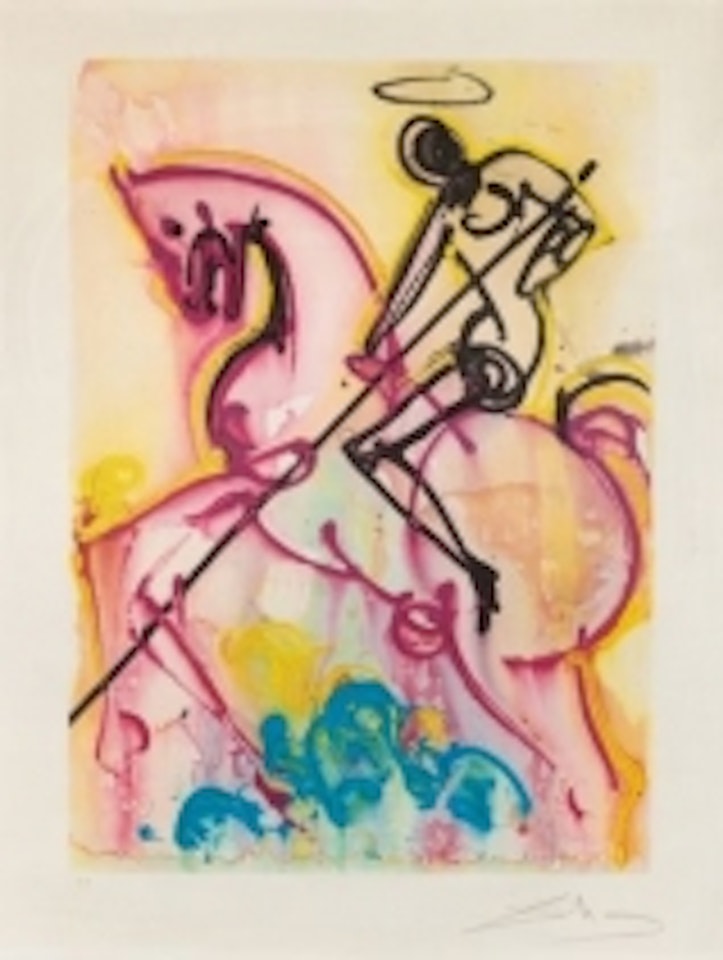 Saint George by Salvador Dali