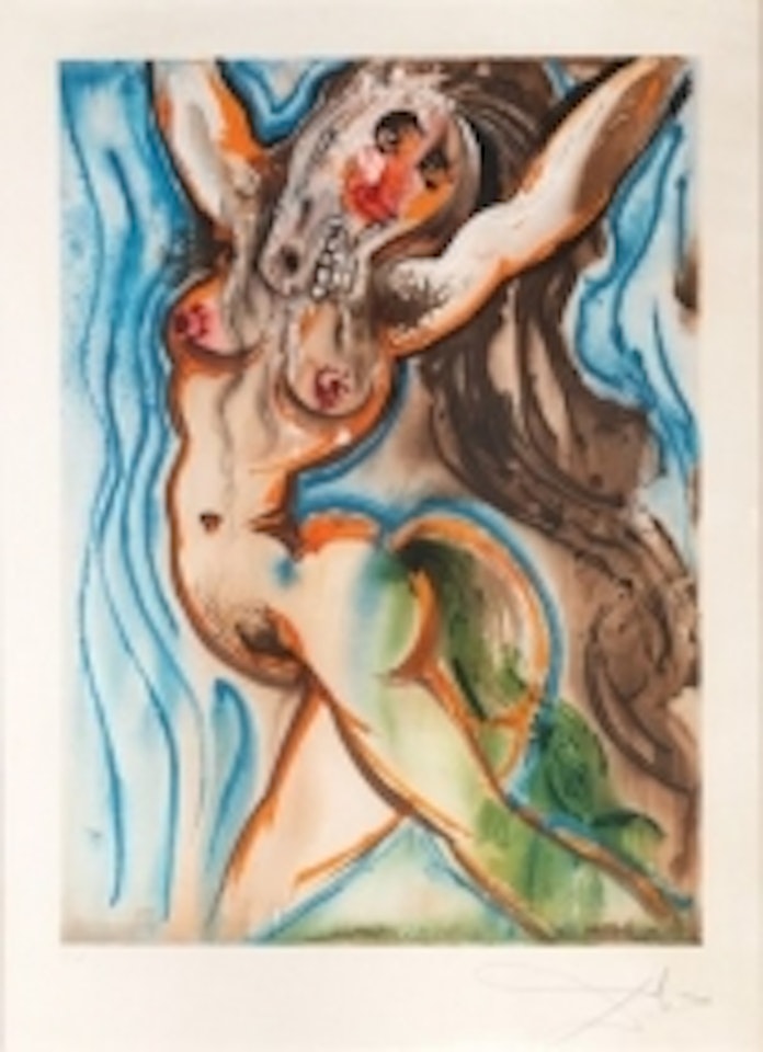 The Horse Woman by Salvador Dali