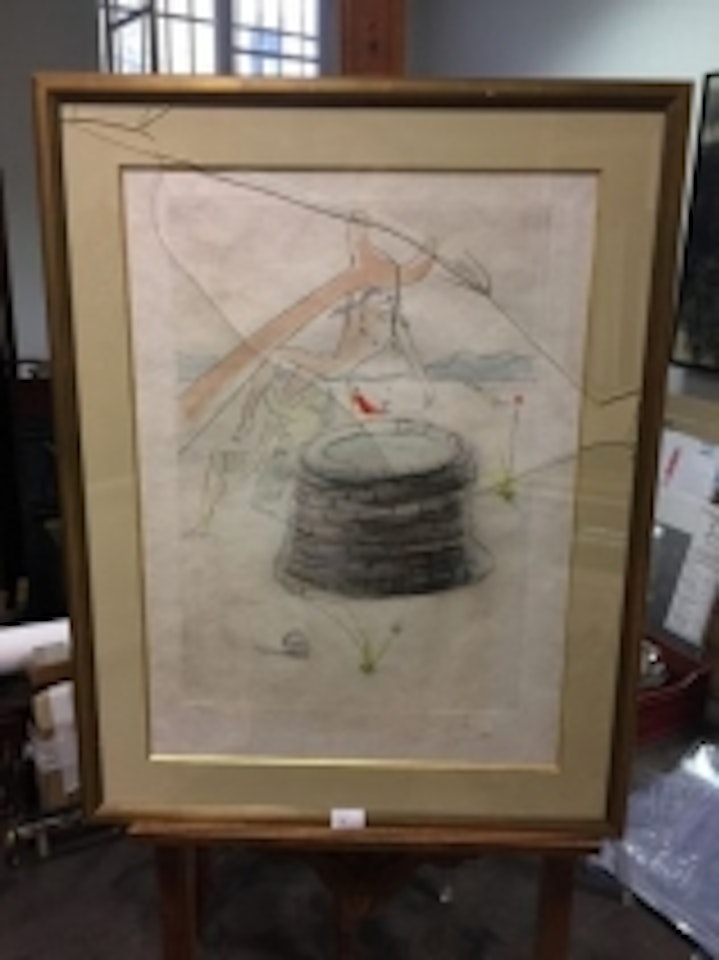 "Joseph" (from the suite "Our Historical Heritage" M.L №755) by Salvador Dali