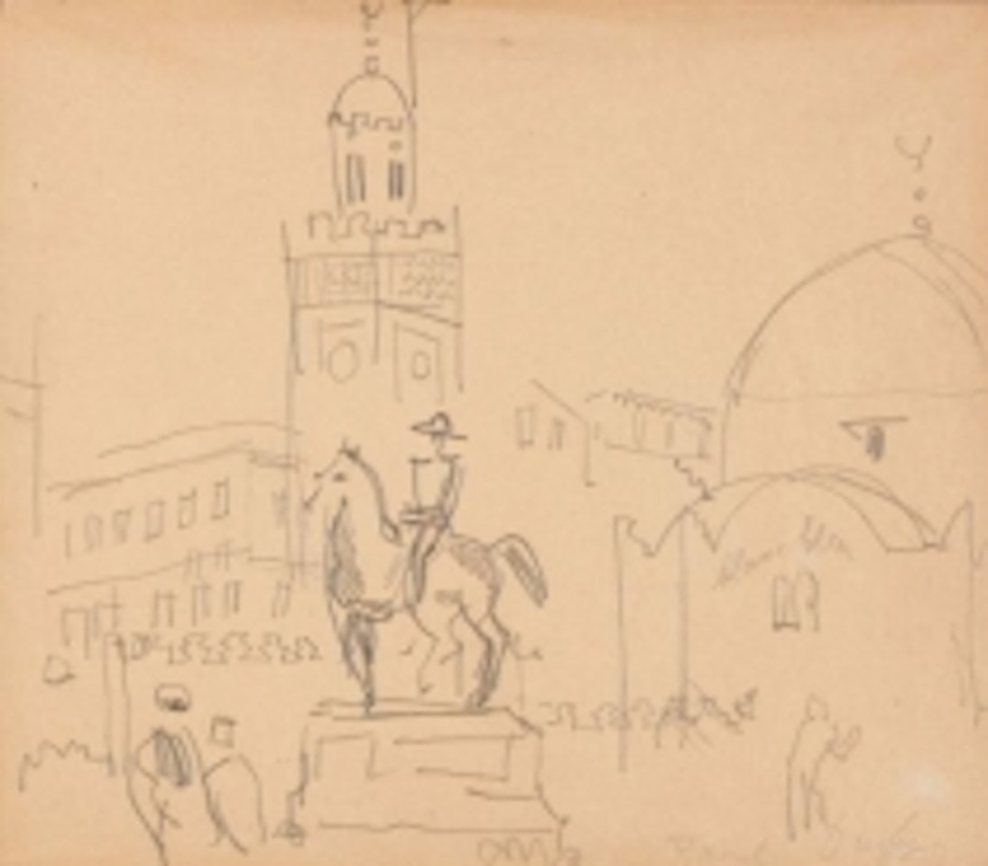 La place d"Alger by Raoul Dufy