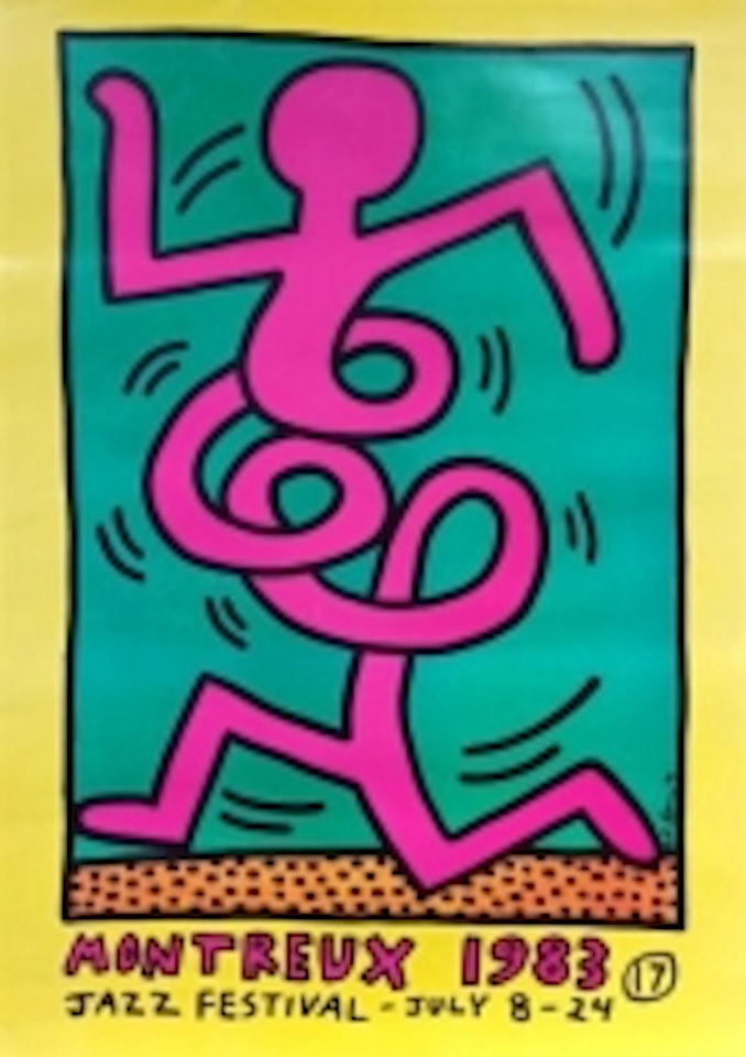 Montreux Jazz Festival by Keith Haring