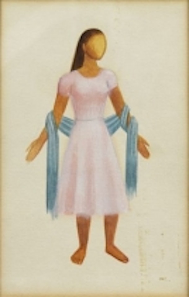 Mexican dancer by Miguel Covarrubias