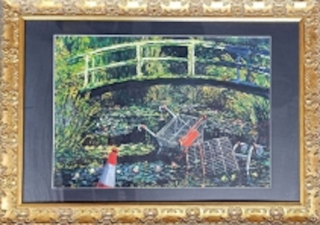 Show me the Monet by Banksy