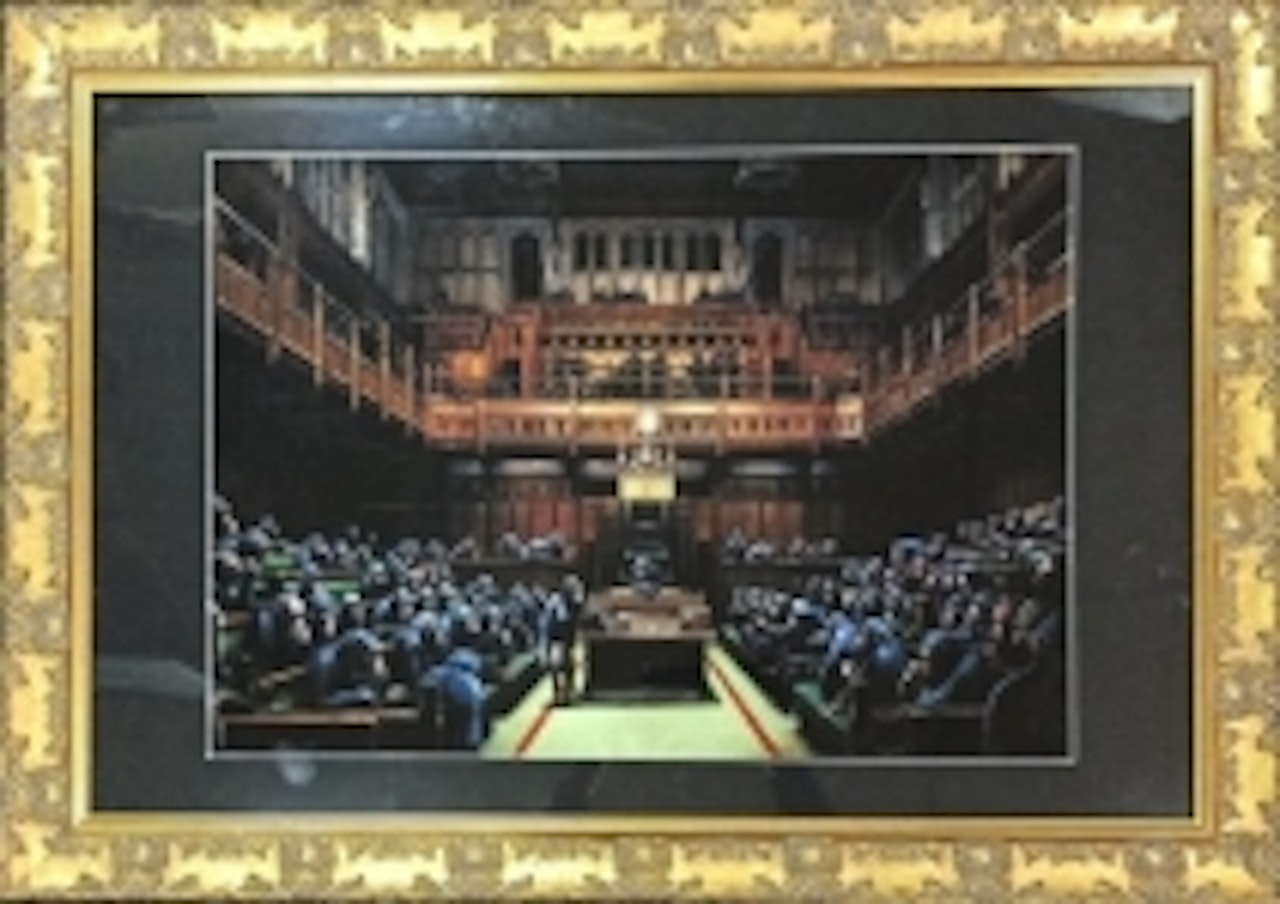  Monkey Parliament by Banksy