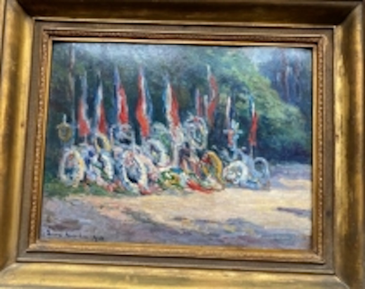 The homage by Maximilien Luce