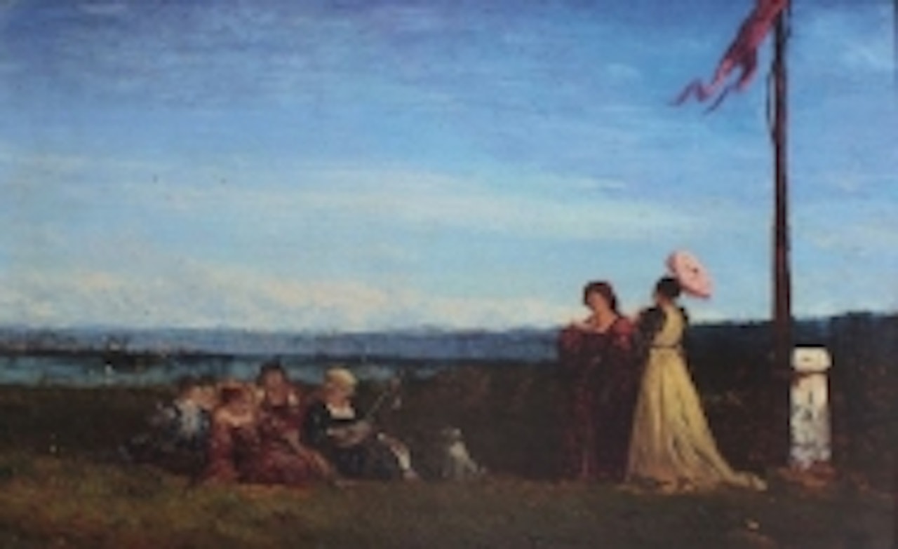 The country concert or Musical walk by Félix Ziem