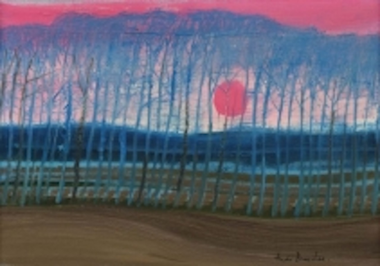 "Soir angevin" by André Brasilier
