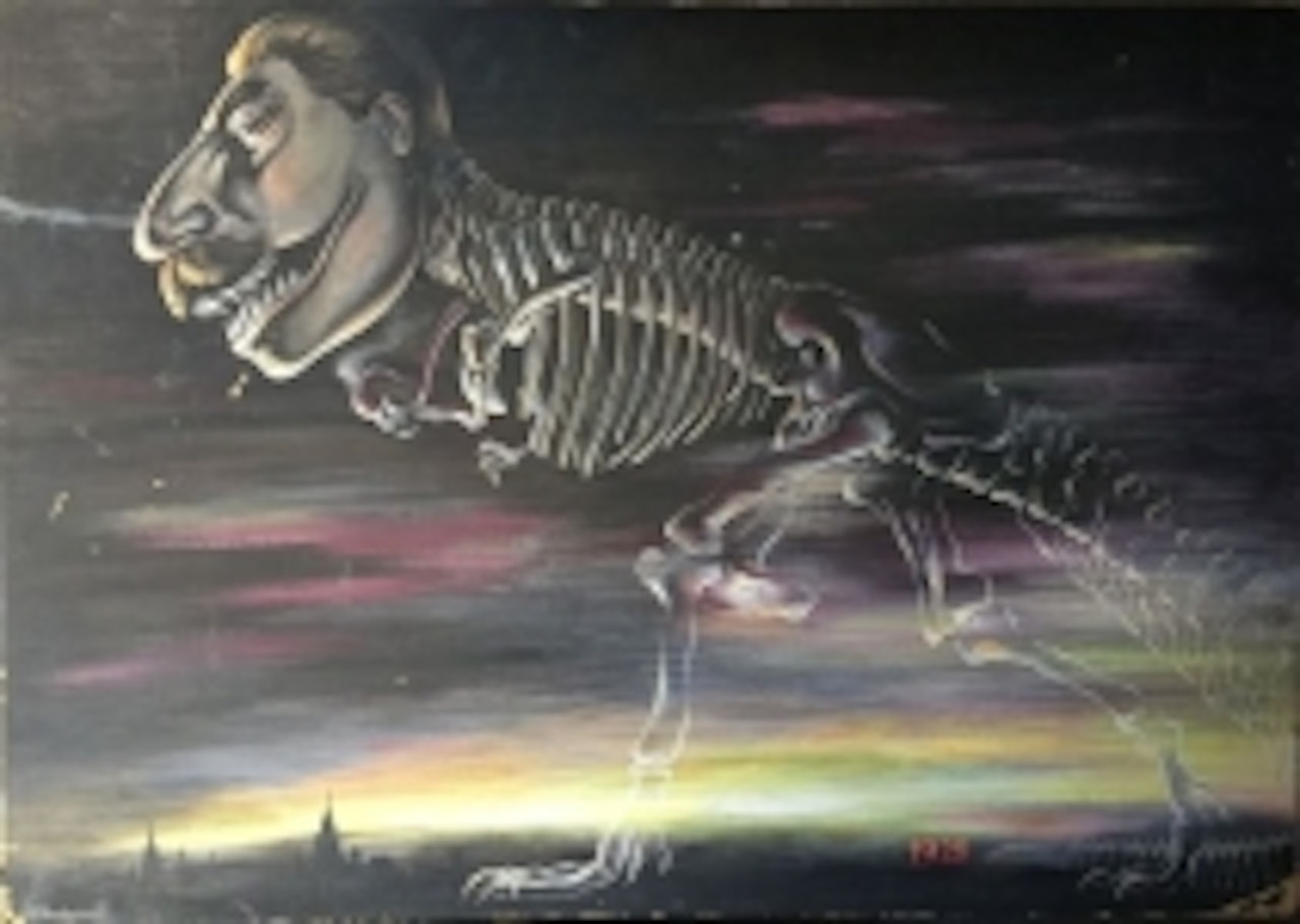 The Stalinosaurus by Russian School