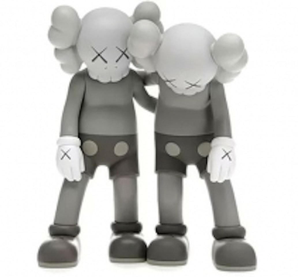 Along the way (grey version) by Kaws