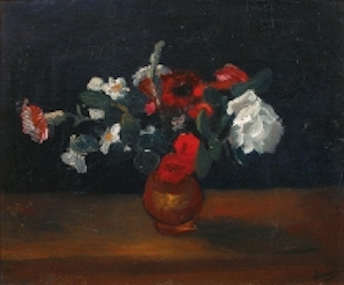 Vase of flowers by Andre Derain