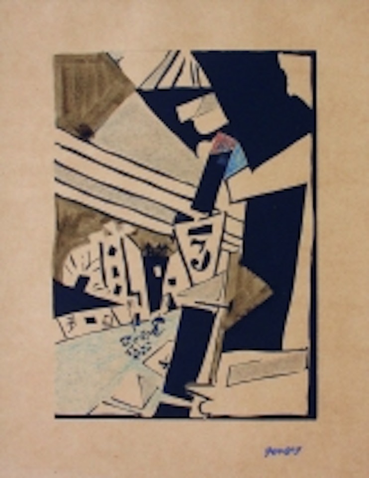 “The city” by Jean Pougny