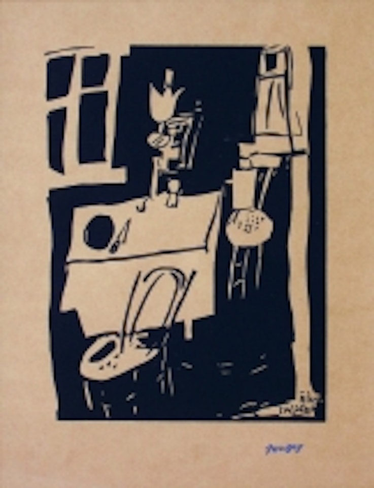 “Interior” by Jean Pougny