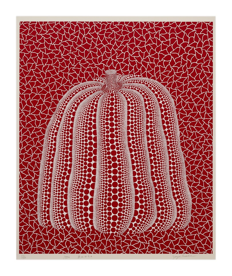 RED PUMPKIN by Yayoi Kusama