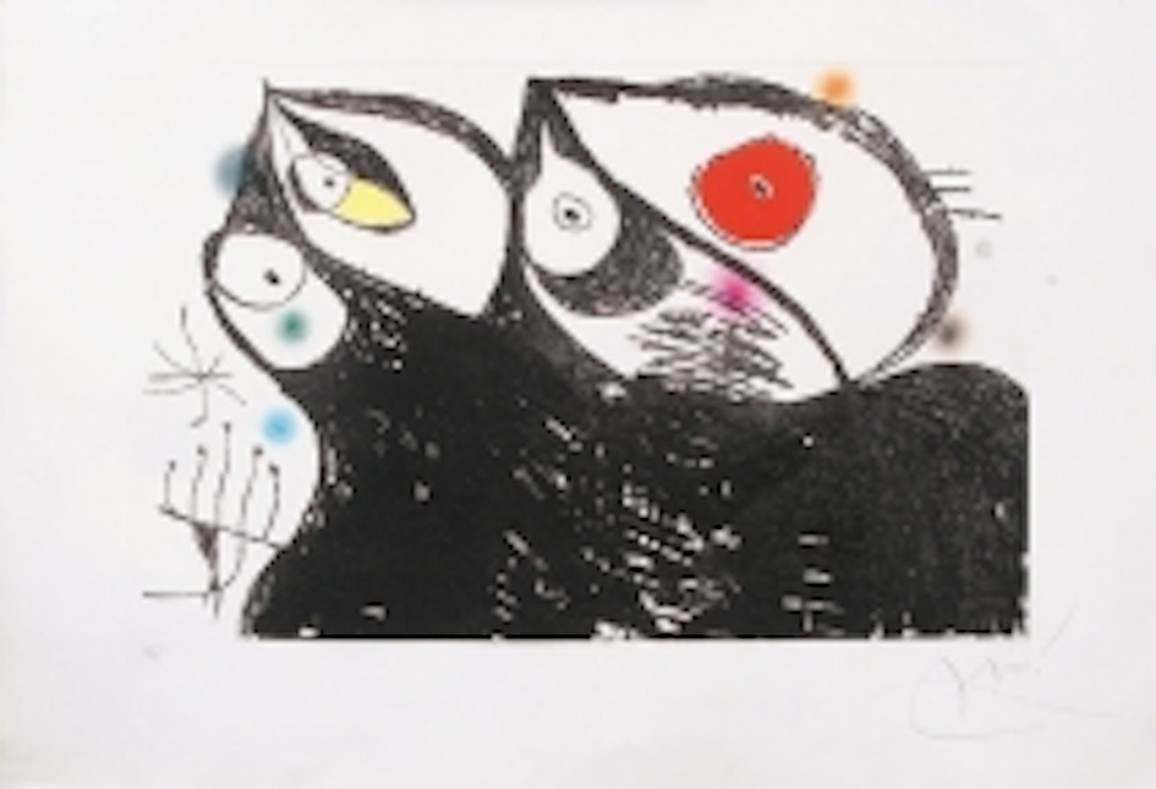 “The swallows” by Joan Miró