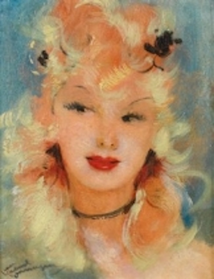“Gracia” by Jean Gabriel Domergue