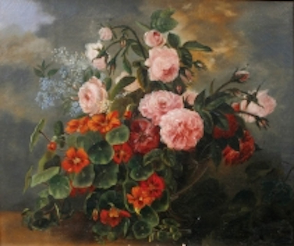 Floral composition by French School